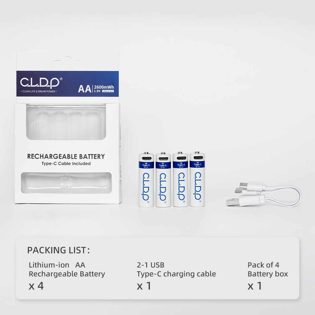 🔋 Piles Rechargeables CLDP